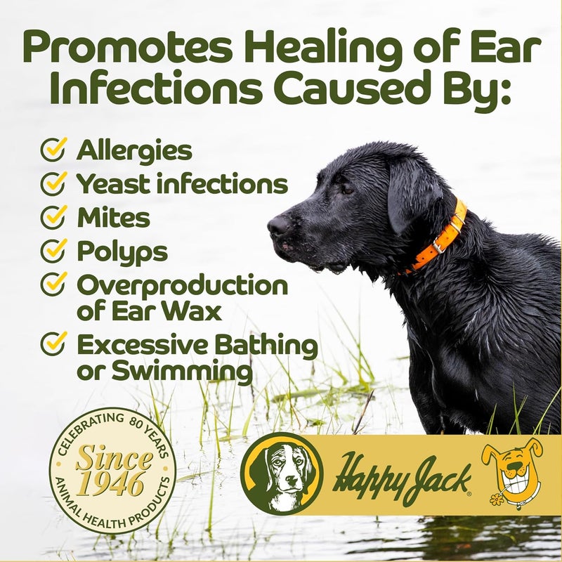 HAPPY JACK Ear Canker Powder for Dogs and Horses - 0.5 oz - Image 3
